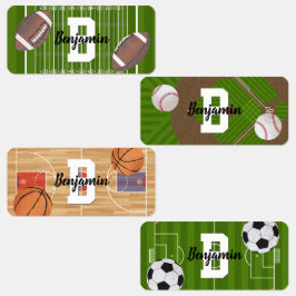 スポーツファン子供服 ラベル