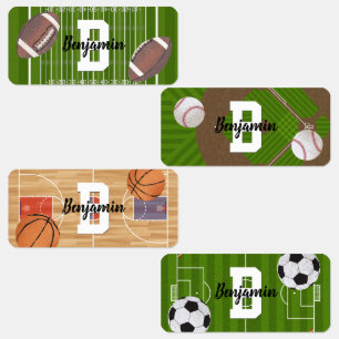 スポーツファン子供服 ラベル