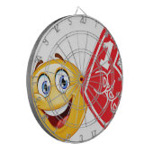 スポーツファン絵文字 ダーツボード (正面左)