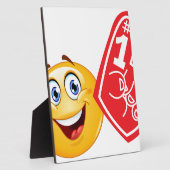 スポーツファン絵文字 フォトプラーク (側面)