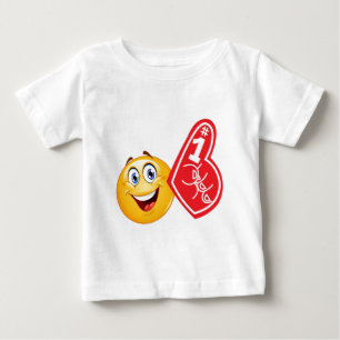 スポーツファン絵文字 ベビーTシャツ