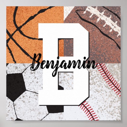 スポーツファン ポスター (正面)