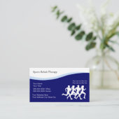 スポーツフィジカルセラピー名刺 名刺 (スタンド正面)