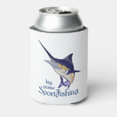 スポーツフィッシング 缶クーラー (缶裏面)