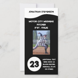 スポーツフォトトレーディングカードカスタムチーム