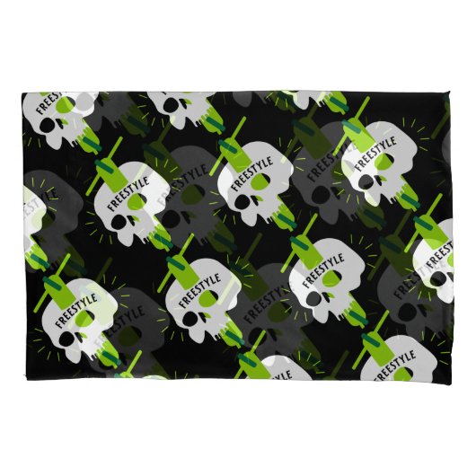 スポーツフリースタイルスコーター 枕カバー (正面左)