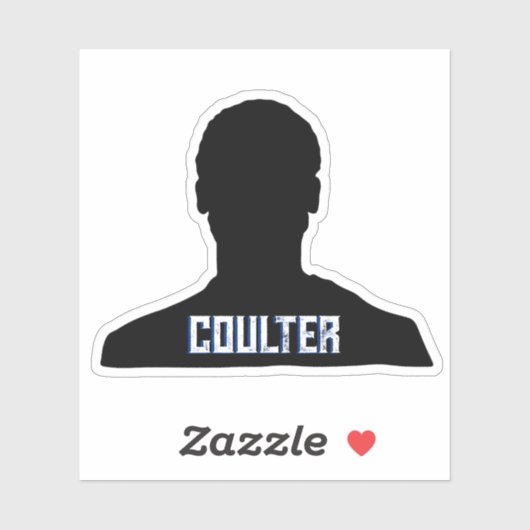 スポーツプレーヤーシルエットカスタム シール (シート)