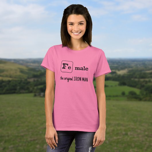 スポーツプン鉄元素Fe雄 Tシャツ