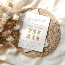 スポーツベアベイビーシャワー。ベアリーミーティング