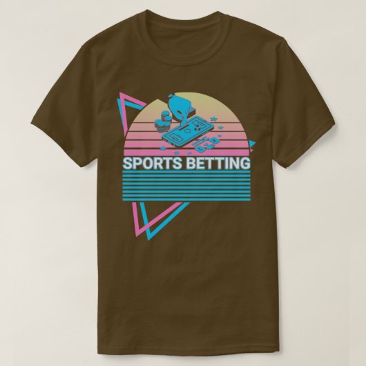 スポーツベッティングベッターレトロ Tシャツ (デザイン正面)