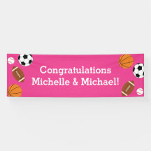 スポーツベビーシャワーピンクの女の子