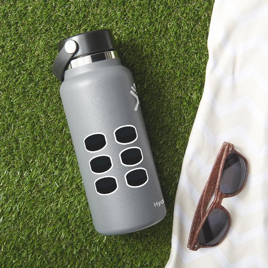 スポーツホッケー6個パック シール (HydroFlaskインサイチュ)