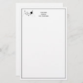 スポーツボウリングボール及びピン文房具 便箋 (正面/裏面)