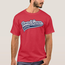 スポーツボードゲーム好きの男性向けTシャツ Tシャツ