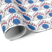 スポーツボーリングピン及びボールラッピング紙 ラッピングペーパー (ロールコーナー)