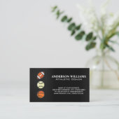 スポーツボール |スポーツ競技 名刺 (スタンド正面)