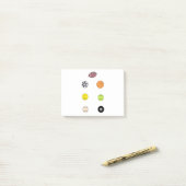 スポーツボール ポストイット (デスク上)