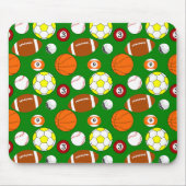 スポーツボール マウスパッド (正面)