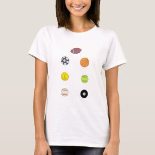 スポーツボール Tシャツ