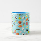 スポーツマグ ツートーンマグカップ (中央)