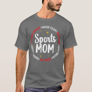 スポーツママ感謝 スポーツママ スポーツ母 Tシャツ