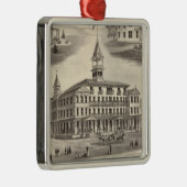 スポーツマンのホール及びコテージ メタルオーナメント (右)