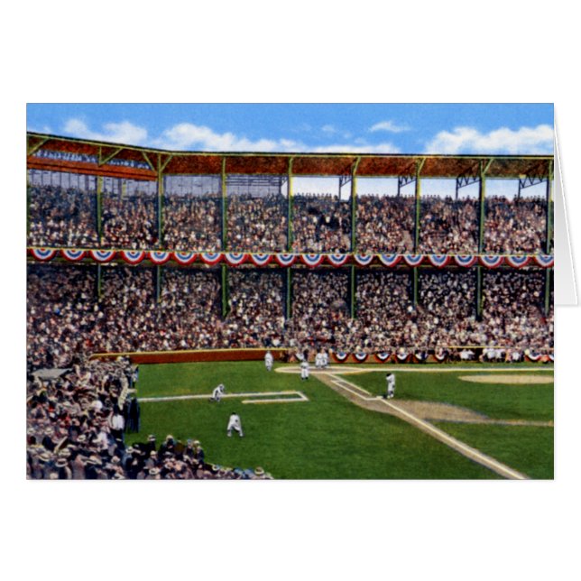 スポーツマンの公園のセントルイスミズーリの野球 (正面横)