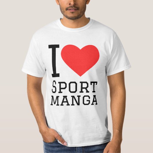 スポーツマンガ Tシャツ (正面)