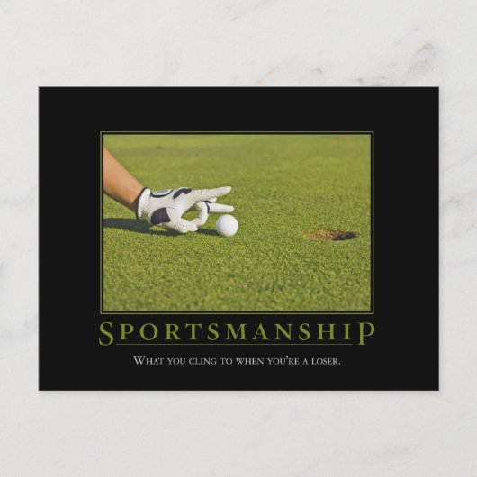 スポーツマンシップ民主化はがき ポストカード (正面)