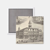 スポーツマンズホール&コテージ マグネット (正面/裏面)