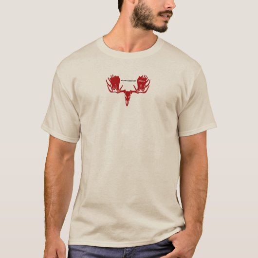 スポーツマンチョイスの剥製のヘラジカTシャツ Tシャツ (正面)