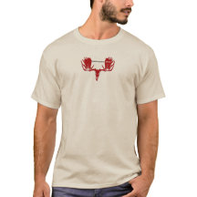 スポーツマンチョイスの剥製のヘラジカTシャツ