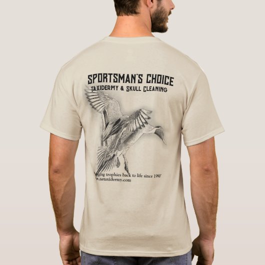 スポーツマンチョイス・タキシダーミー・ピンテール Tシャツ (裏面)