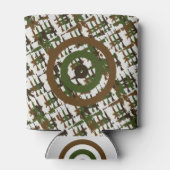 スポーツマン狩りカモフラージガンターゲットライフル 缶クーラー (裏面)