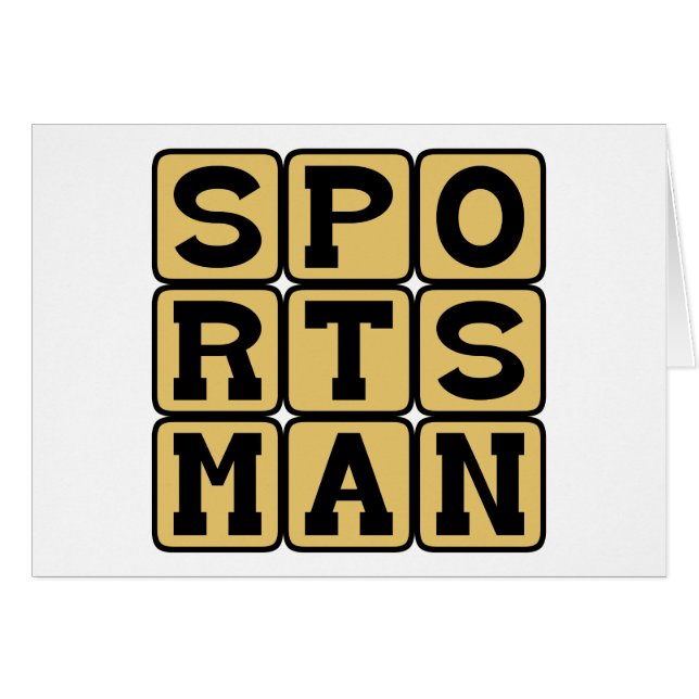スポーツマン、参加選手 (正面横)