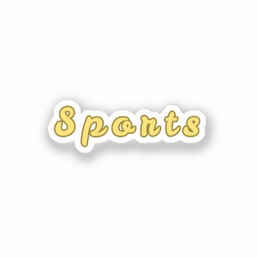 スポーツミニマルモード シール (正面)