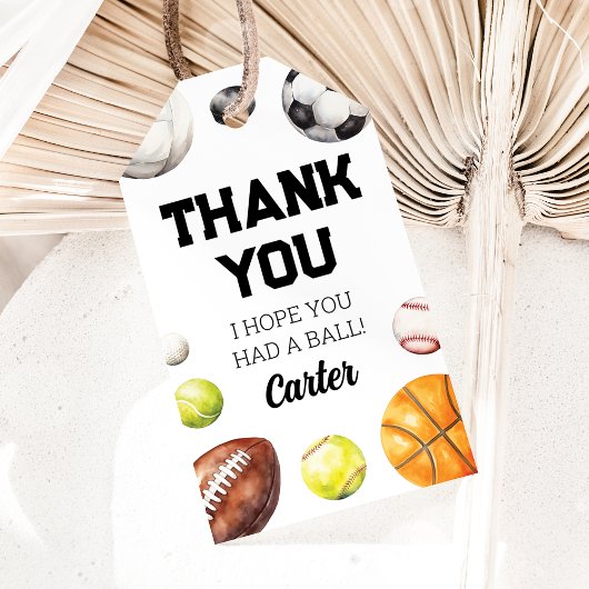 スポーツメッセージカード ギフトタグ