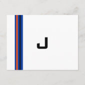 スポーツメッツベースボールバー（ユダヤ教の）バル・ミツバー披露宴カード エンクロージャーカード (裏面)