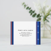 スポーツメッツベースボールバー（ユダヤ教の）バル・ミツバー披露宴カード エンクロージャーカード (スタンド正面)