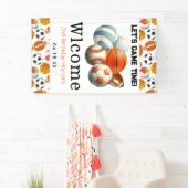 スポーツモダンキッズ2nd誕生日 横断幕 (インサイチュ)