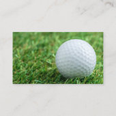 スポーツモダンゴルフテーマ名刺 名刺 (裏面)