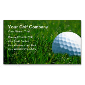 スポーツモダンゴルフテーマ磁気ビジネスカード マグネット名刺 (正面)