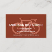 スポーツモダンバイク修理メンテナンスコーチング 名刺 (正面)