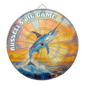 スポーツモダンフィッシャーマンマーリン ダーツボード (正面)