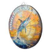 スポーツモダンフィッシャーマンマーリン ダーツボード (正面右)