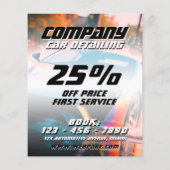 スポーツモダンレース車フライヤー チラシ (裏面)