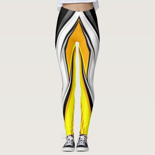 スポーツモダン選手 レギンス (正面)