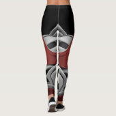 スポーツモダン選手 レギンス (裏面)