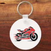 スポーツモーターサイクル キーホルダー (正面)