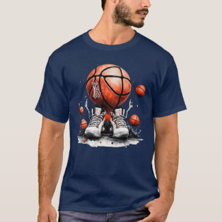 スポーツモードオンバスケットボールエディションスポーツシリーズギフト Tシャツ